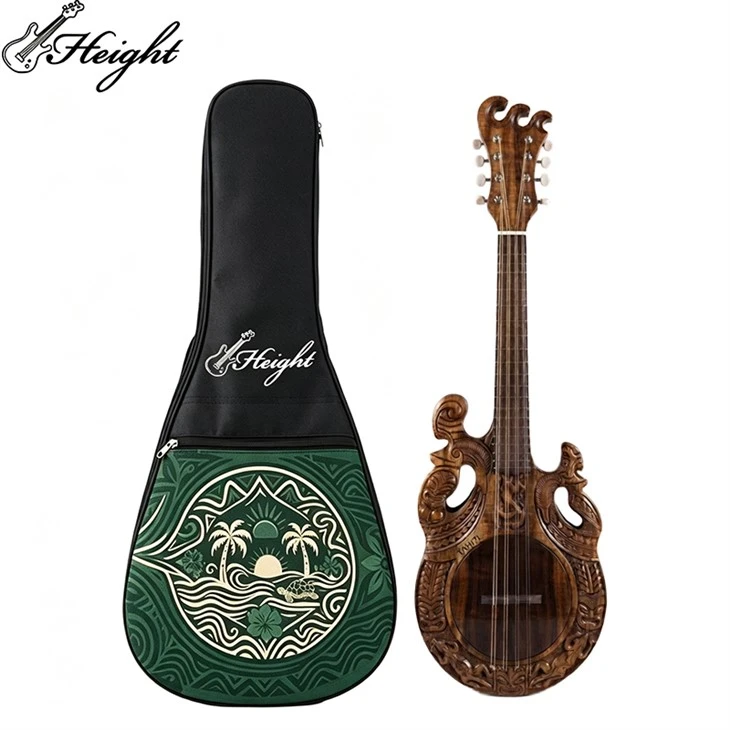 Carcasa pentru Ukulele Tahitian Tribal Insulă|Geantă impermeabilă