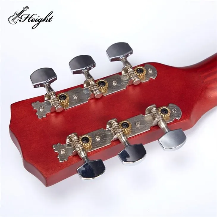 Wide Bass Wood Neck Acoustic Guitar
