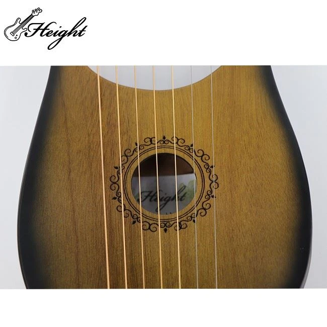 7 String Solid Okoume Portable Lyre Harp